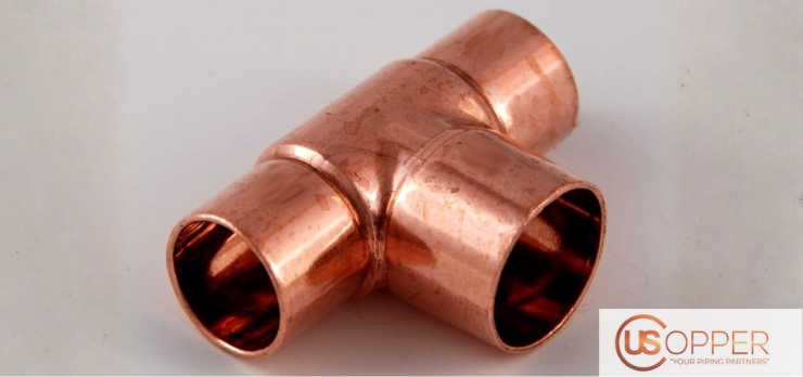 Copper Tee Fittings Manufacturer in India